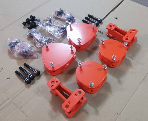 2" Liftkit voor Forester SF SG Met End links en Camberbouten