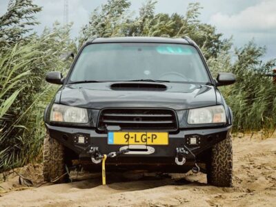 Stalen Bumper met Lierplaat voor Subaru Forester SG (2002-2008)