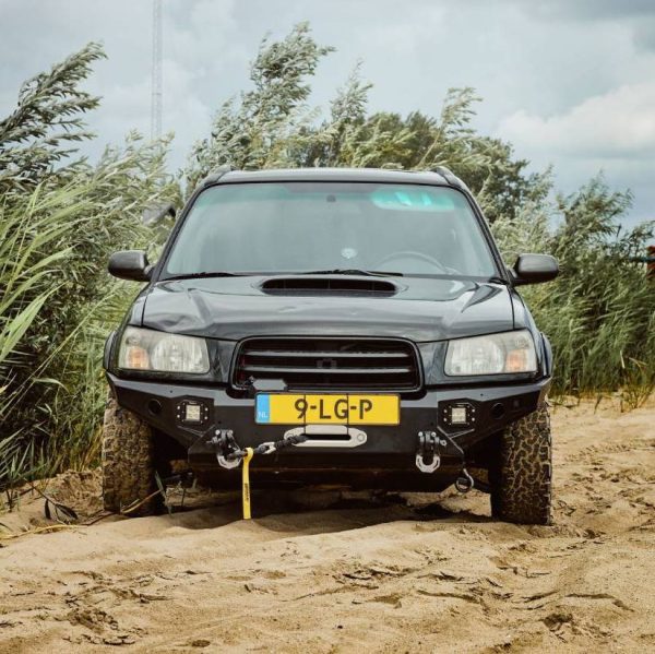 Stalen Bumper met Lierplaat voor Subaru Forester SG (2002-2008)