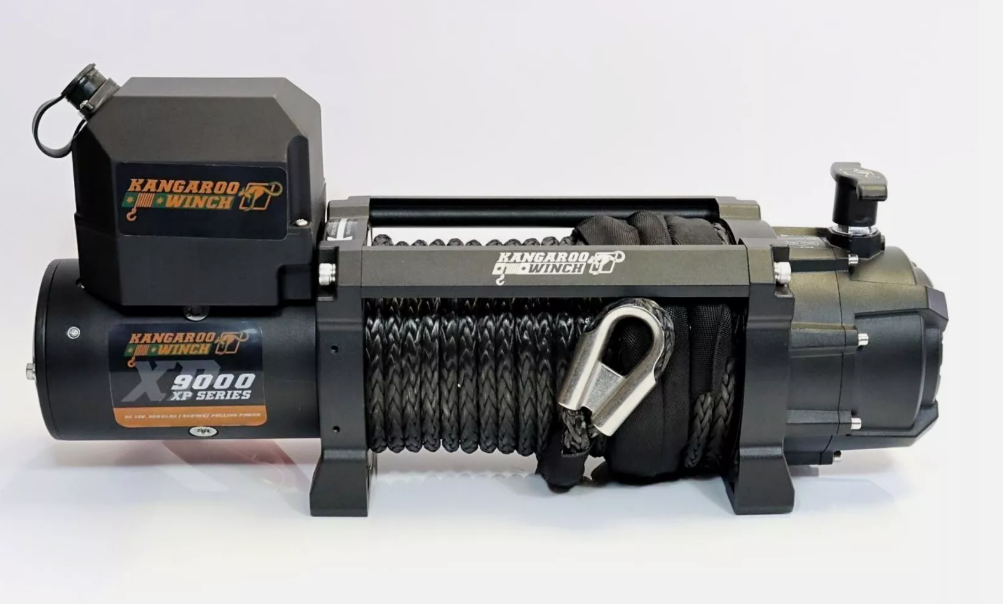 Kangaroo Winch K9000XP – 12V – Synthetisch touw