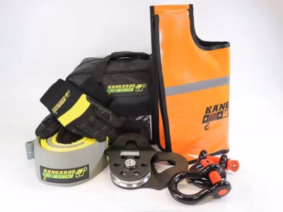 Recovery set voor 9000 tot 14000 lbs lieren met recovery gear